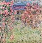 Monet - Das Haus in den Rosen - Claude Monet - Wikimedia Commons