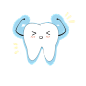 可爱牙齿一组_刘玉美_【68Design】
