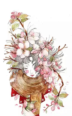 天才女孩立志做一名插画师，小清新插画迷倒众网友