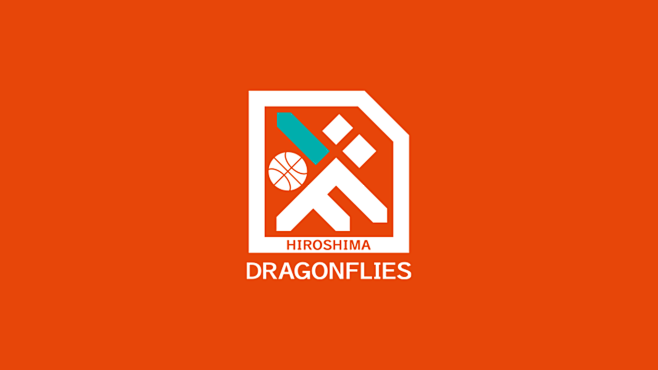 广岛蜻蜓篮球队在新赛季开始启用新LOGO