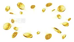 Explosion of coins