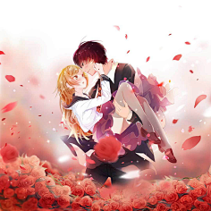 二次元男女/双人情侣-花瓣网|陪你做生活的设计师 | 二次元动漫