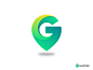 Guidted Logo Design 3d logo logotype logomarks technology g letter g logo green illustraion gradient abstract app icon location app location vector branding concept logomark logos branding logodesigner logodesign