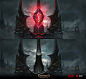 【 Share Creators 】Diablo Immortal|NetEase Games|Blizzard Entertainment, UI Background