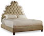 Hooker Sanctuary King Tufted Bed Bling panel-beds