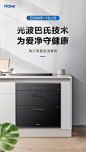 【海尔12LCS】海尔（Haier）二星级 消毒柜 家用 碗柜 嵌入式 光波巴氏消毒 厨房碗筷餐具消毒 ZQD90F-12LCS【行情 报价 价格 评测】-京东