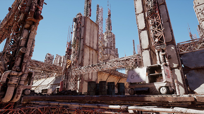 CG资产库-Sci fi Facilit...