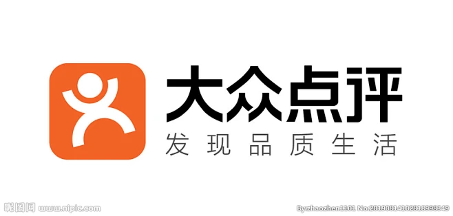 大众点评LOGO自扣-花瓣网