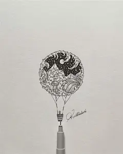 治愈强迫症！他的插画，简直深不可测