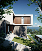 architecture house Render Villa visualization