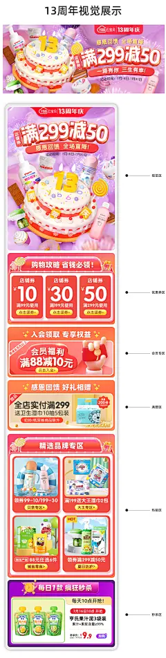 2022上半年大促活动总结（周年庆 狂暑季 618）首页/专题设计