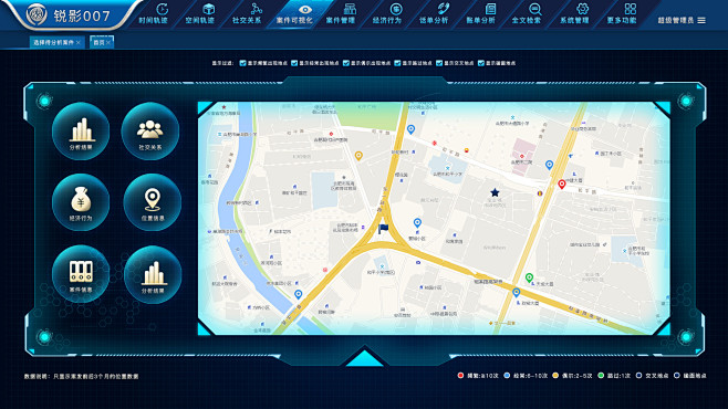 福建社会安全大数据研究所可视化界面设计_...