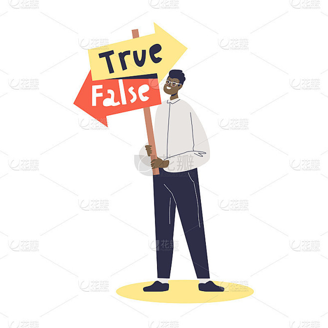 选择正确或错误方向的人。观念错误，决策失误，导航失误