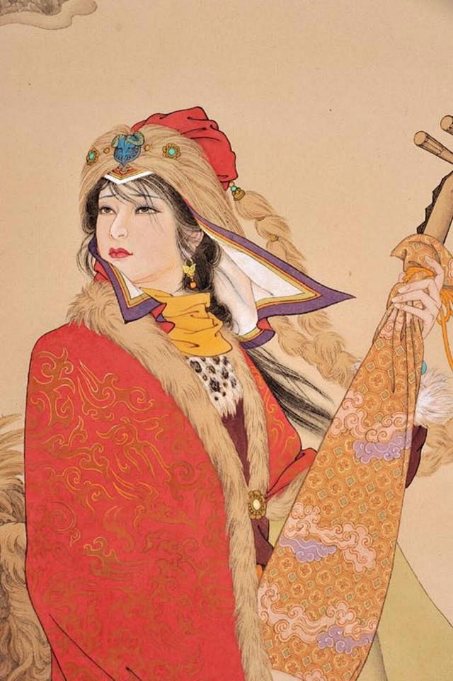 著名国画家、连环画家——项维仁和他的工笔...