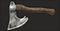 Axe_Weapon, Prince Luthra : I have Created these Axe Variants to study materials and to learn few more things, would love to hear from you for further changes, C&C are welcome..
Thanks//