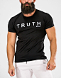 Echt Truth T-Shirt - Black :  FREE AUS SHIPPING FREE WORLDWIDE SHIPPING* RETURNS MADE EASY The Lifestyle Series offers super soft fabrications that are both durable, functional and perfect for the active lifestyle. Offering a newly blended fabrication, th