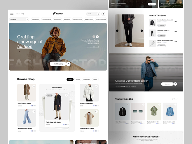 Fashion ecommerce we...