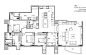 floor plan室内设计 家居 家具 软装 装修 效果图 样板房 住宅 公寓 LOFT别墅 豪宅 三居室 二居室 小户型 四居室 五居室 大平层 户型 楼层 平面图 @室内设计DSNGlobal