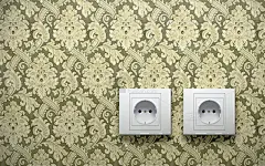 墙,插座,概念和主题,式样,水平画幅,能源,无人,古典式,时尚,特写