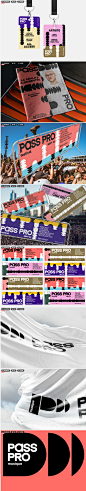 PASS PRO | BRAND IDENTITY on Behance