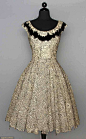 Elizabeth Arden evening dress, 1955~Image © Augusta Auctions