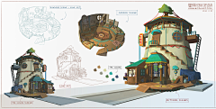 光宇//采集到q版建筑