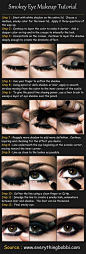 Smokey Eyes Makeup Tutorial - From beginning to end!  Have Fun...Remember it's only Makeup! Kimberly  Robyn