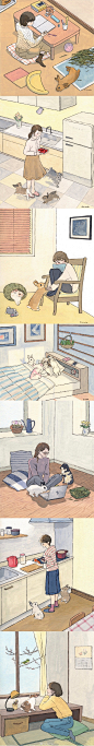 【大师】插画家森山標子作品集  Schinako