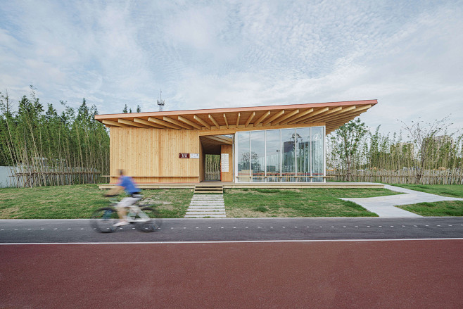 东岸望江驿，上海 / 致正建筑工作室 -...