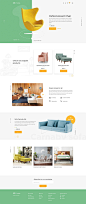【新提醒】#网页设计# 简洁的家居类网页设计分享-UI设计网uisheji.com -