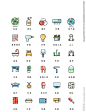 家具图标 家居图标 家电图标
