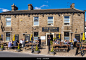 15.04.2021, Hawes, North Yorkshire, Richmondshire, UK. Hawes is a small town and parish in the Richmondshire district of North Yorkshire, England, at Stock Photo
