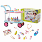 Amazon.com: HM-TECH Doctor Cart Pretend Play Set Kids Doctor Accessories Medical Kit Pretend Medical Cart Play Set Preschool Educational Toys & Gifts for Kids 3 Years Old and Up: Toys & Games
