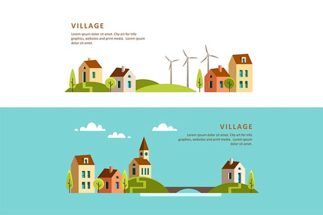 乡村和城市景观的封面图片