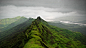 Rajgad Fort near Pune, India