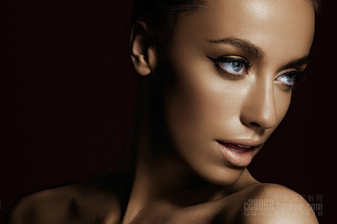 高清raw原图素材ps后期修图师练习图片商业人像精修调色修图底片淘宝