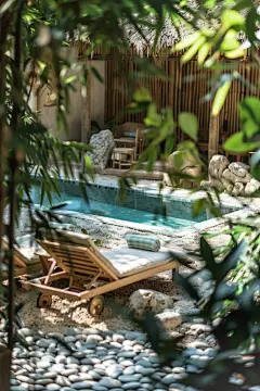 夏天来袭夏季泳池度假