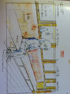 【珍藏】庞大的千与千寻手绘原稿_看图_千与千寻吧_百度贴吧