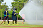 消防员争取火攻击训练_下载图片素材_正版图片 - 拍信 Paixin.com