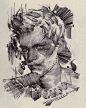 来一次真正的纸和笔的摩擦-Lee.k作品分享-125P-传统绘画-微元素 - Element3ds.com!