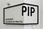 Signage for New York University Wagner School of Public Service by Pentagram