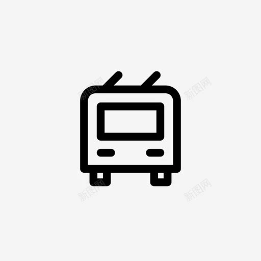 有轨电车交通通勤图标高清素材 交通 无轨电车 有轨电车 汽车 界面和网络图标 通勤 免抠png 设计图片 免费下载-花瓣网