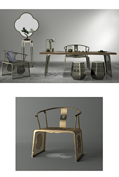 E-ric陈采集到新中式家具New Chinese Style Furniture