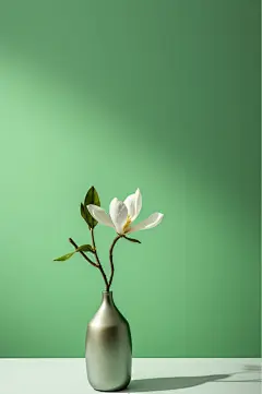 AI数字艺术高清玉兰花立春摄影图片-众图网