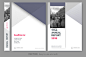 Poster flyer pamphlet brochure, cover design annual report