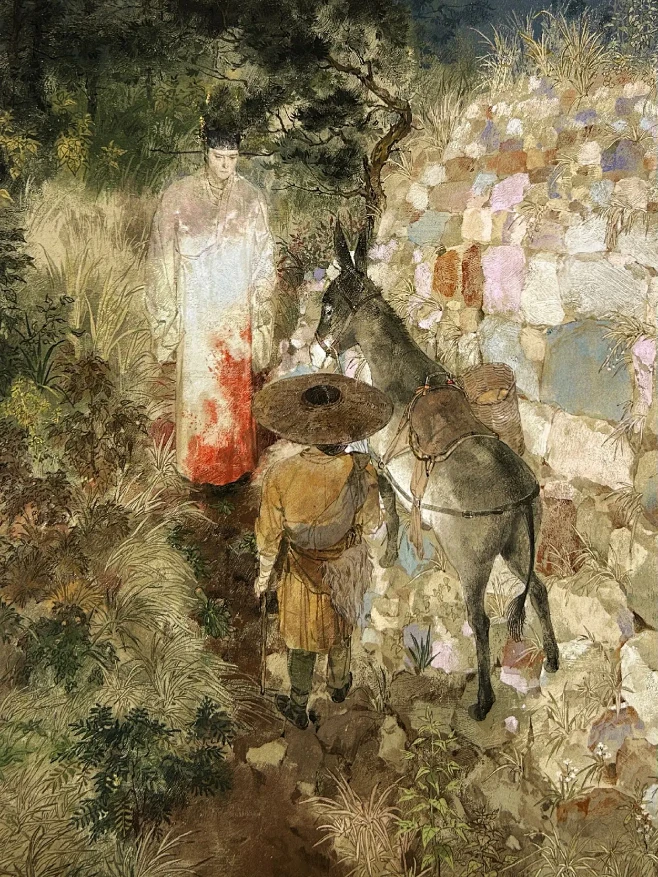古风插画师Merasgar太太的画太绝了。99年插画师真正的 - 抖音-花瓣网