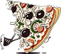Graphic-14咖啡 饮料 冰淇淋 西餐 蛋糕 寿司 占位符 图标 2D 卡通 插画 手绘 png 免抠 素材 ppt