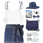 #packandgo #white #summeroutfit #summerstyle 
#greekislands #polyvorecontest