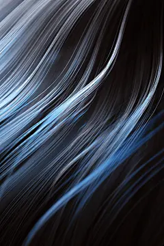 多彩色丝滑细线背景图图片