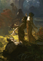 四圣戏唐僧, Fenghua Zhong : 四圣戏唐僧